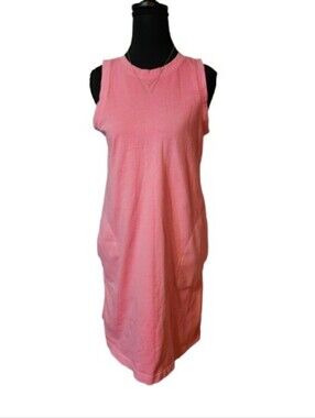 Old Navy Pink Sleeveless Midi Shift Dress Size Medium